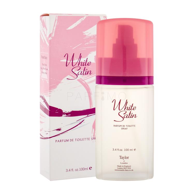 Taylor of London White Satin Eau de Toilette für Frauen 100 ml