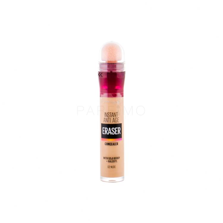 Maybelline Instant Anti-Age Eraser Concealer für Frauen 6,8 ml Farbton  02 Nude