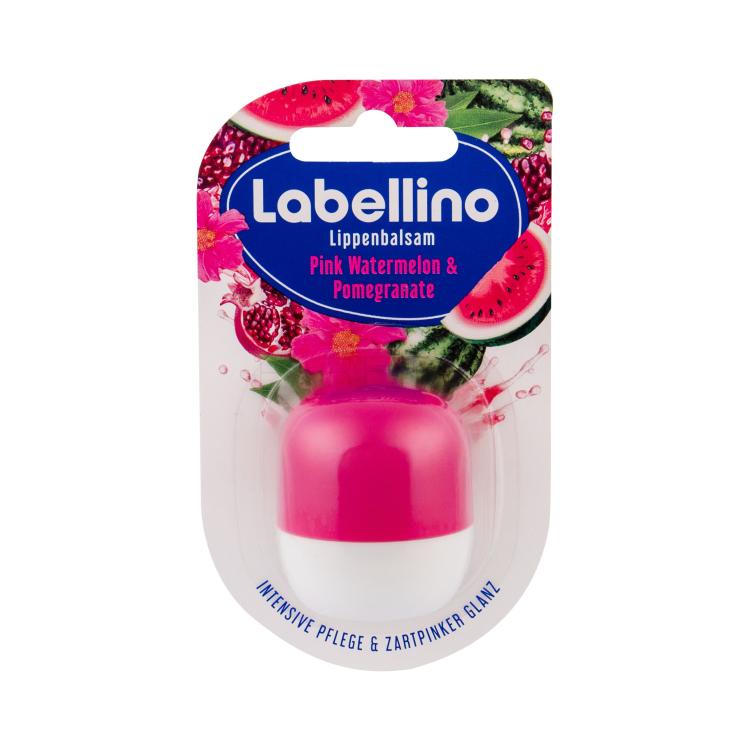 Labello Labellino Lippenbalsam für Frauen 7 ml Farbton  Pink Watermelon &amp; Pomegranate