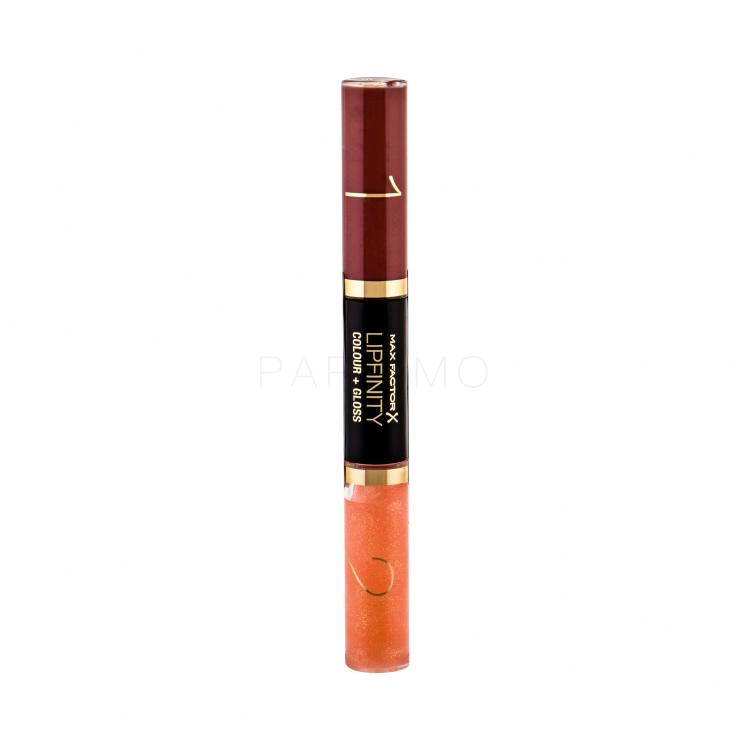 Max Factor Lipfinity Colour + Gloss Lippenstift für Frauen 2x3 ml Farbton  630 More &amp; More Macchiato