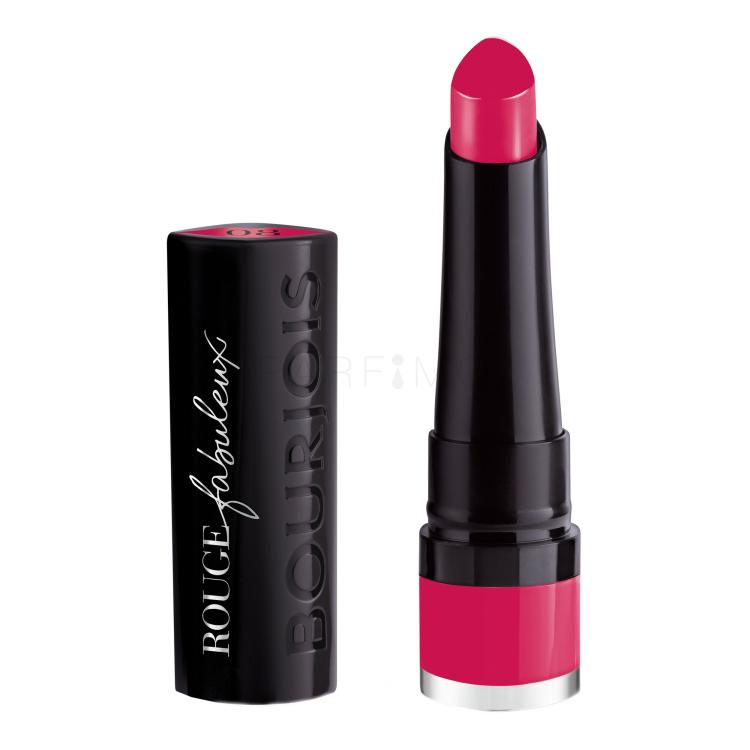 BOURJOIS Paris Rouge Fabuleux Lippenstift für Frauen 2,3 g Farbton  08 Once Upon A Pink