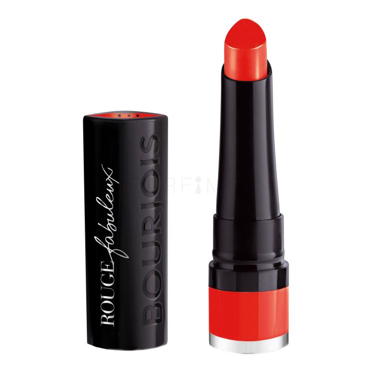 BOURJOIS Paris Rouge Fabuleux Lippenstift für Frauen 2,3 g Farbton  10 Scarlet It Be
