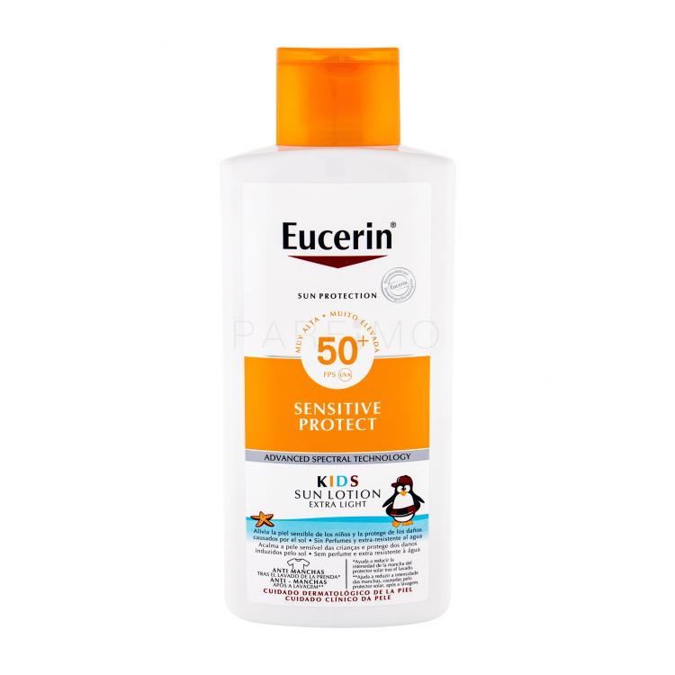 Eucerin Sun Kids Sensitive Protect Sun Lotion SPF50+ Sonnenschutz für Kinder 400 ml