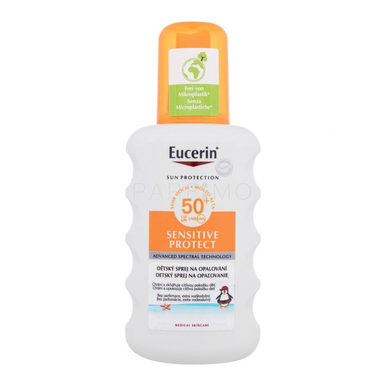 Eucerin Sun Kids Sensitive Protect Sun Spray SPF50+ Sonnenschutz für Kinder 200 ml