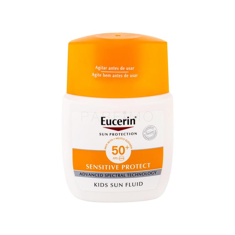 Eucerin Sun Kids Sensitive Protect Sun Fluid SPF50+ Sonnenschutz für Kinder 50 ml