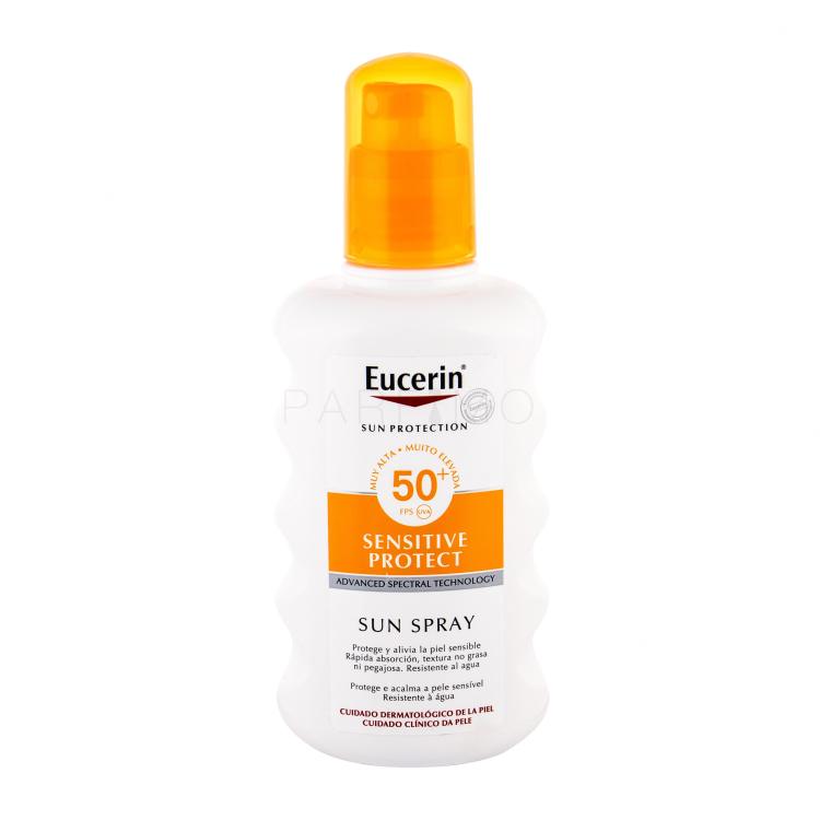 Eucerin Sun Sensitive Protect Sun Spray SPF50+ Sonnenschutz 200 ml