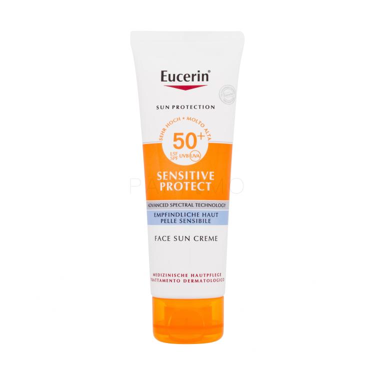 Eucerin Sun Sensitive Protect Face Sun Creme SPF50+ Sonnenschutz fürs Gesicht 50 ml