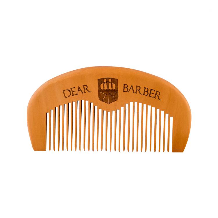 DEAR BARBER Beard Comb Bartbürste für Herren 1 St.