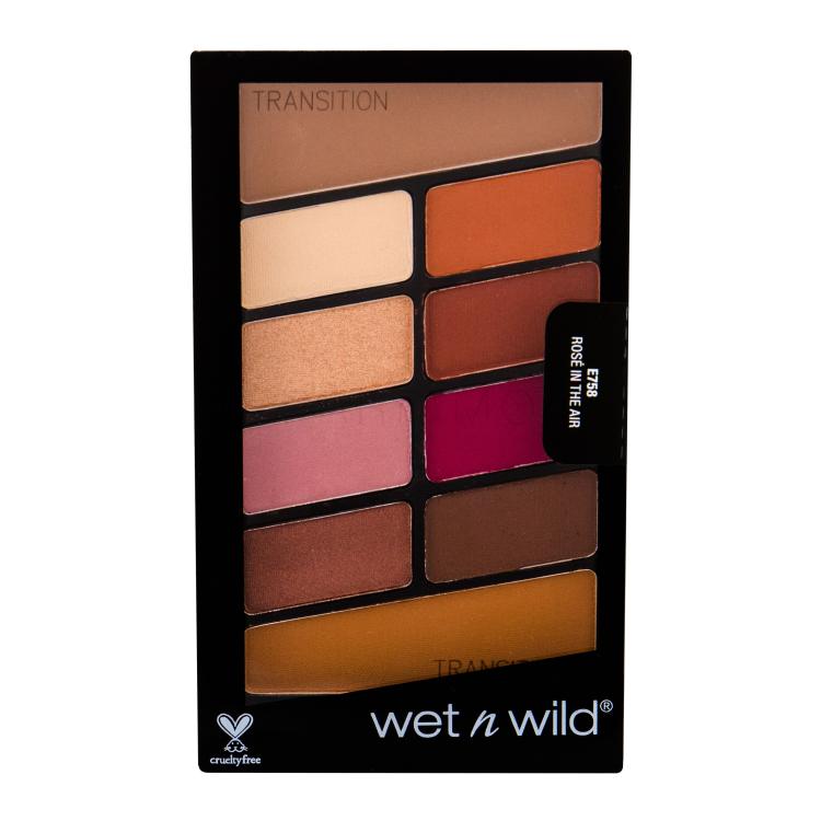 Wet n Wild Color Icon 10 Pan Lidschatten für Frauen 8,5 g Farbton  Rosé In The Air