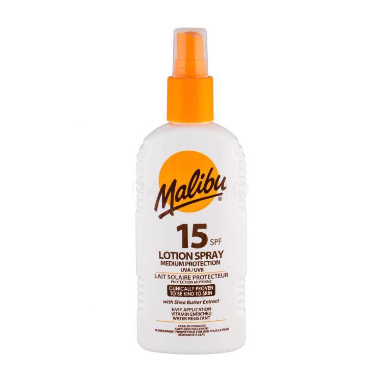 Malibu Lotion Spray SPF15 Sonnenschutz 200 ml