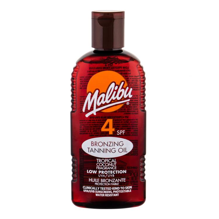 Malibu Bronzing Tanning Oil SPF4 Sonnenschutz für Frauen 200 ml
