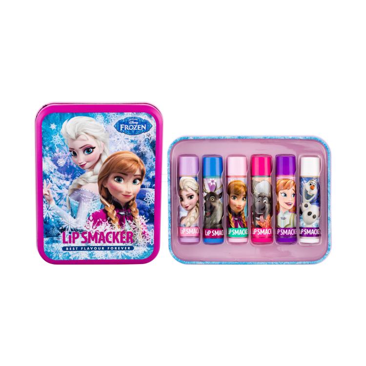 Lip Smacker Disney Frozen Lip Balm Geschenkset Lippenbalsam 6 x 4 g + Blechdose