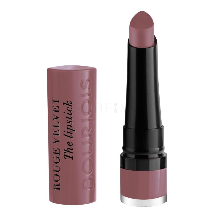 BOURJOIS Paris Rouge Velvet The Lipstick Lippenstift für Frauen 2,4 g Farbton  17 From Paris With Mauve
