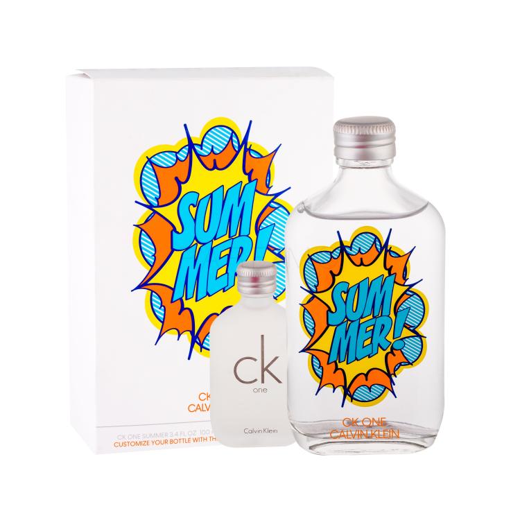 Calvin Klein CK One Summer 2019 Geschenkset Edt 100 ml + Edt CK One 15 ml
