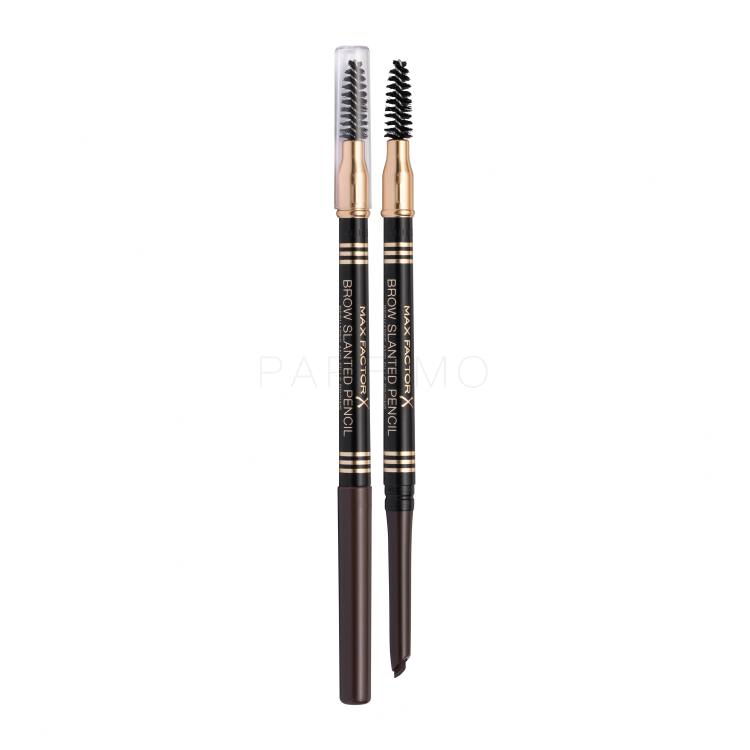 Max Factor Brow Slanted Pencil Augenbrauenstift für Frauen 1 g Farbton  03 Dark Brown