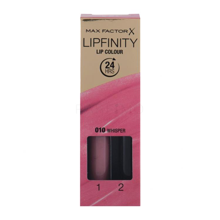 Max Factor Lipfinity 24HRS Lip Colour Lippenstift für Frauen 4,2 g Farbton  010 Whisper