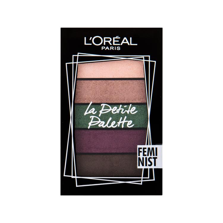 L&#039;Oréal Paris La Petite Palette Lidschatten für Frauen 4 g Farbton  Feminist