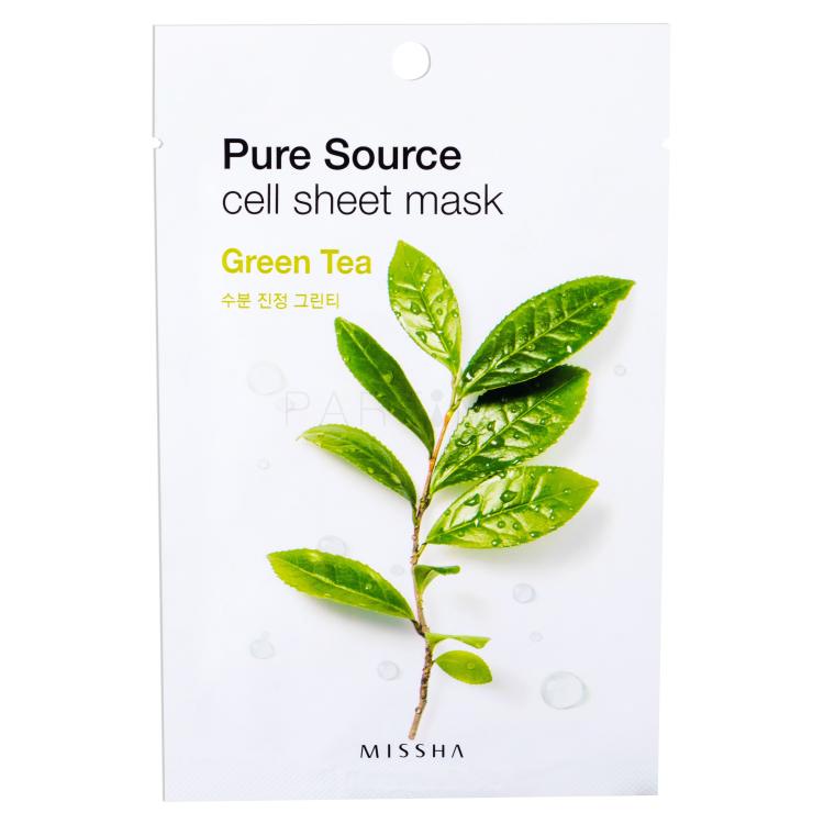 Missha Pure Source Green Tea Gesichtsmaske für Frauen 21 g