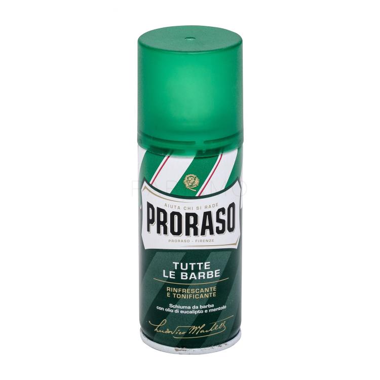 PRORASO Green Shaving Foam Rasierschaum für Herren 100 ml