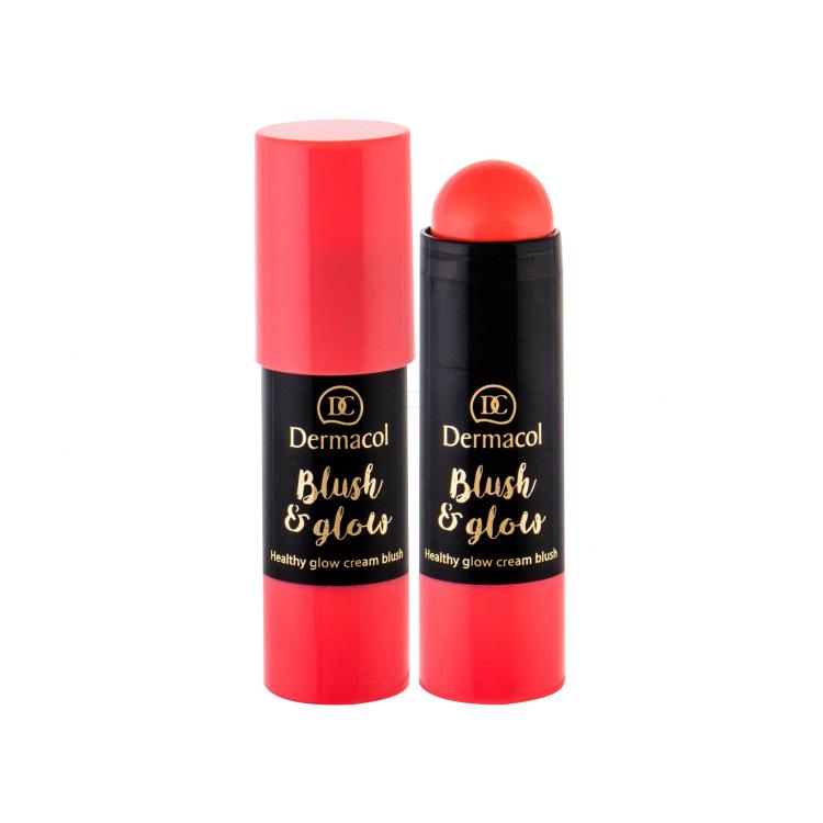 Dermacol Blush &amp; Glow Rouge für Frauen 6,5 g Farbton  01