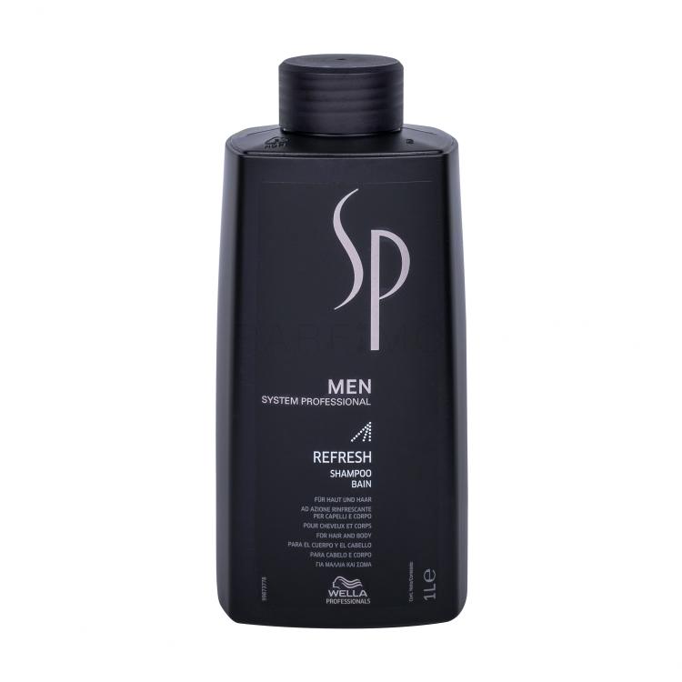 Wella Professionals SP Men Refresh Shampoo für Herren 1000 ml