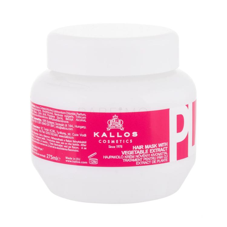 Kallos Cosmetics Placenta Haarmaske für Frauen 275 ml