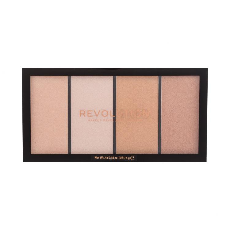 Makeup Revolution London Re-loaded Palette Highlighter für Frauen 20 g Farbton  Lustre Lights Warm