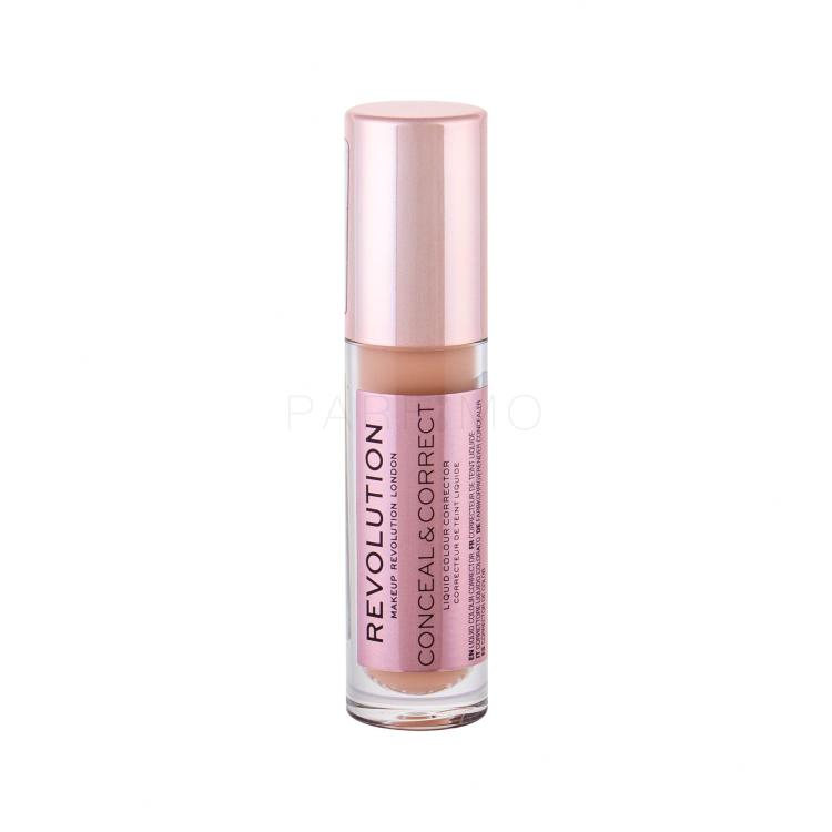 Makeup Revolution London Conceal &amp; Correct Concealer für Frauen 4 g Farbton  Peach