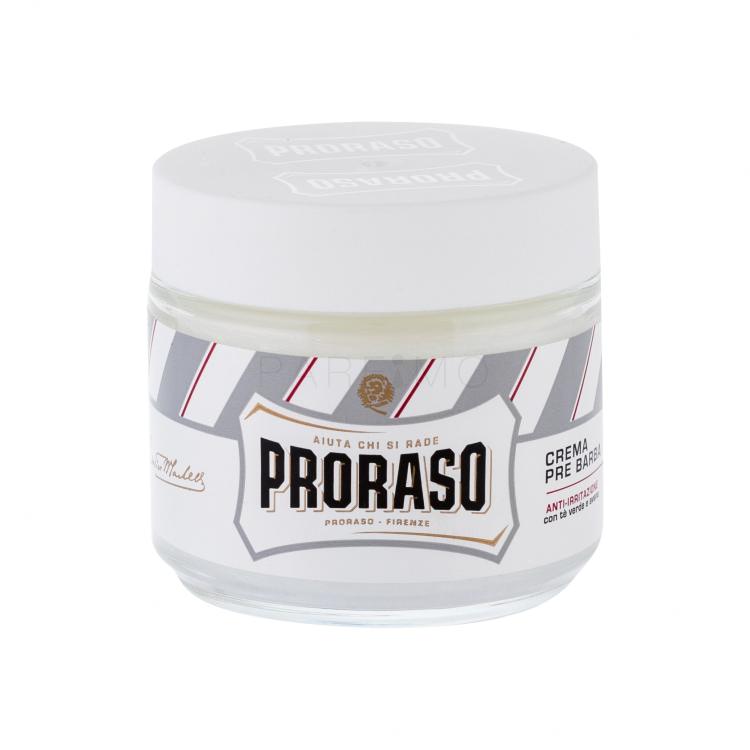 PRORASO White Pre-Shave Cream Pre Shave für Herren 100 ml