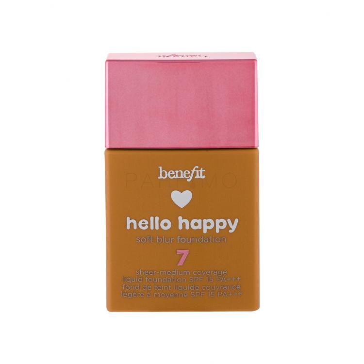Benefit Hello Happy SPF15 Foundation für Frauen 30 ml Farbton  07 Medium-Tan Warm