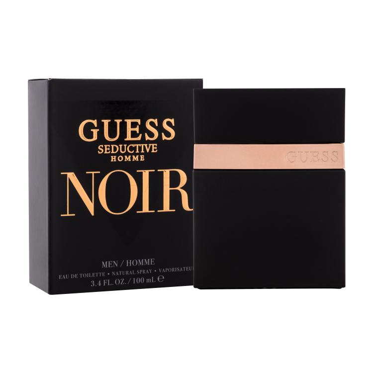 GUESS Seductive Homme Noir Eau de Toilette für Herren 100 ml