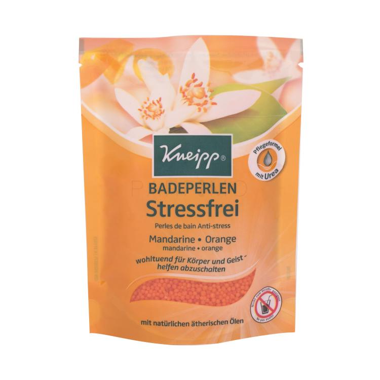Kneipp Bath Pearls Stress Free Mandarin &amp; Orange Badesalz für Frauen 80 g
