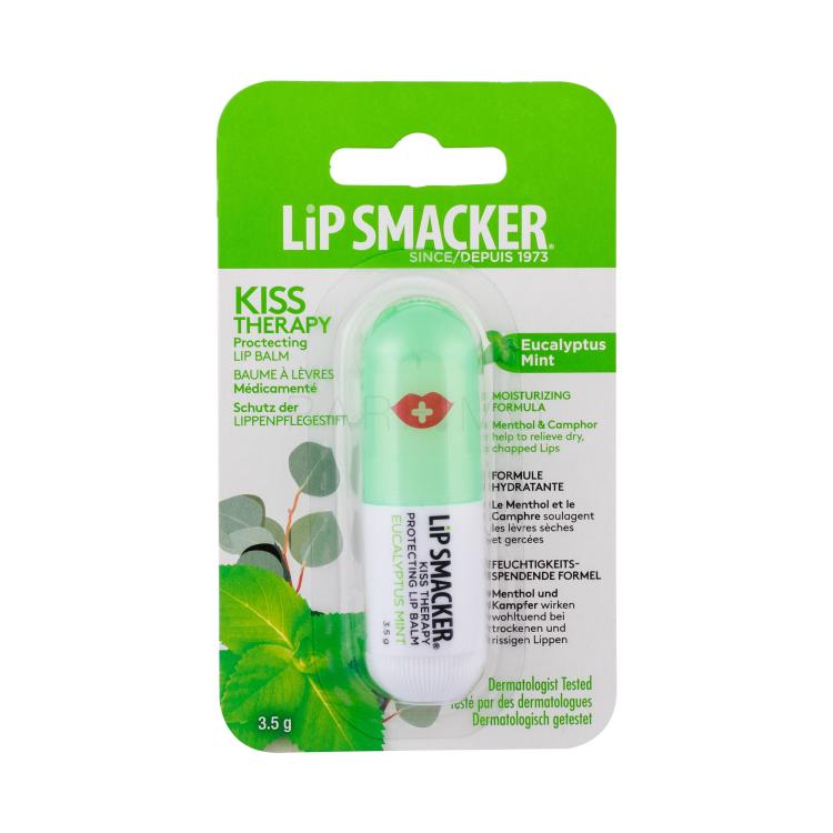 Lip Smacker Kiss Therapy Protecting Lippenbalsam für Frauen 3,5 g Farbton  Eucalyptus Mint