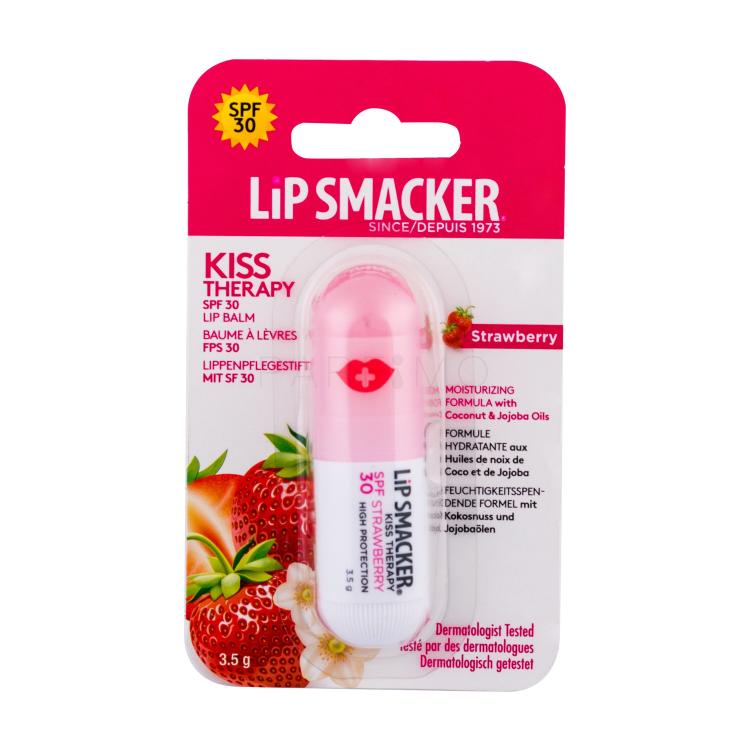 Lip Smacker Kiss Therapy SPF30 Lippenbalsam für Frauen 3,5 g Farbton  Strawberry