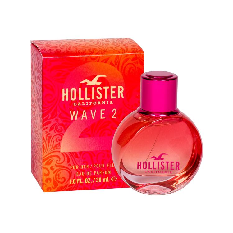 Hollister Wave 2 Eau de Parfum für Frauen 30 ml
