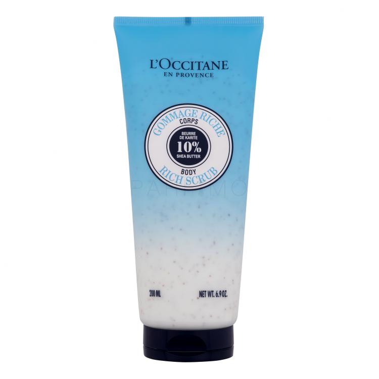 L&#039;Occitane Shea Butter Rich Scrub Körperpeeling für Frauen 200 ml