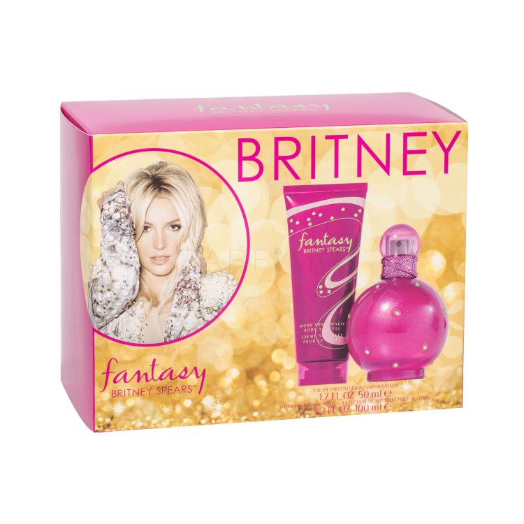 Britney Spears Fantasy Geschenkset Edp 50 ml + Körpercreme 100 ml