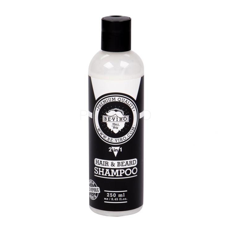 Be-Viro Men´s Only Hair &amp; Beard 2in1 Shampoo für Herren 250 ml