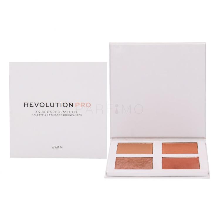 Makeup Revolution London Revolution PRO 4K Bronzer Palette Bronzer für Frauen 16 g Farbton  Warm