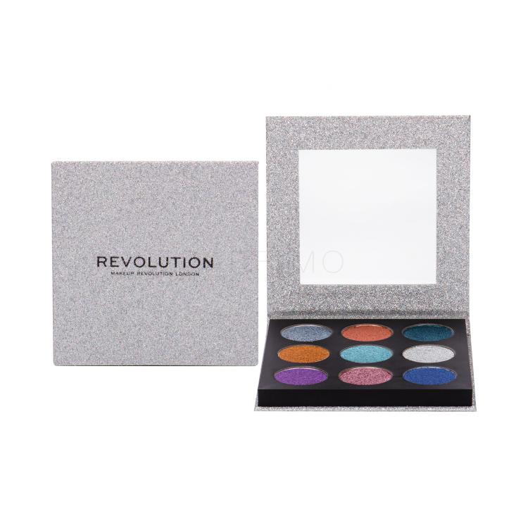 Makeup Revolution London Pressed Glitter Lidschatten für Frauen 13,5 g Farbton  Illusion