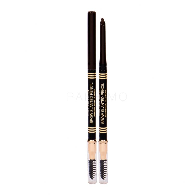 Max Factor Brow Slanted Pencil Augenbrauenstift für Frauen 1 g Farbton  04 Chocolate
