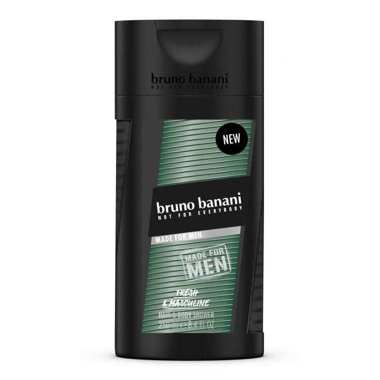 Bruno Banani Made For Men Hair &amp; Body Duschgel für Herren 250 ml