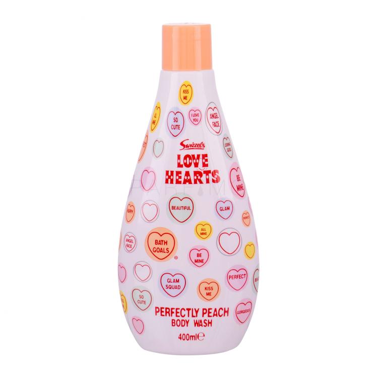 Swizzels Love Hearts Perfectly Peach Duschgel für Kinder 400 ml