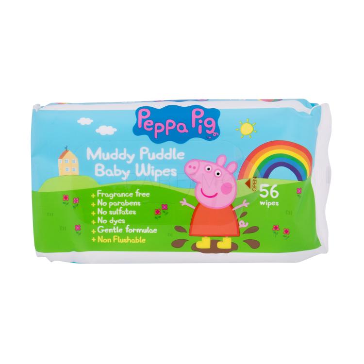 Peppa Pig Peppa Baby Wipes Reinigungstücher für Kinder 56 St.