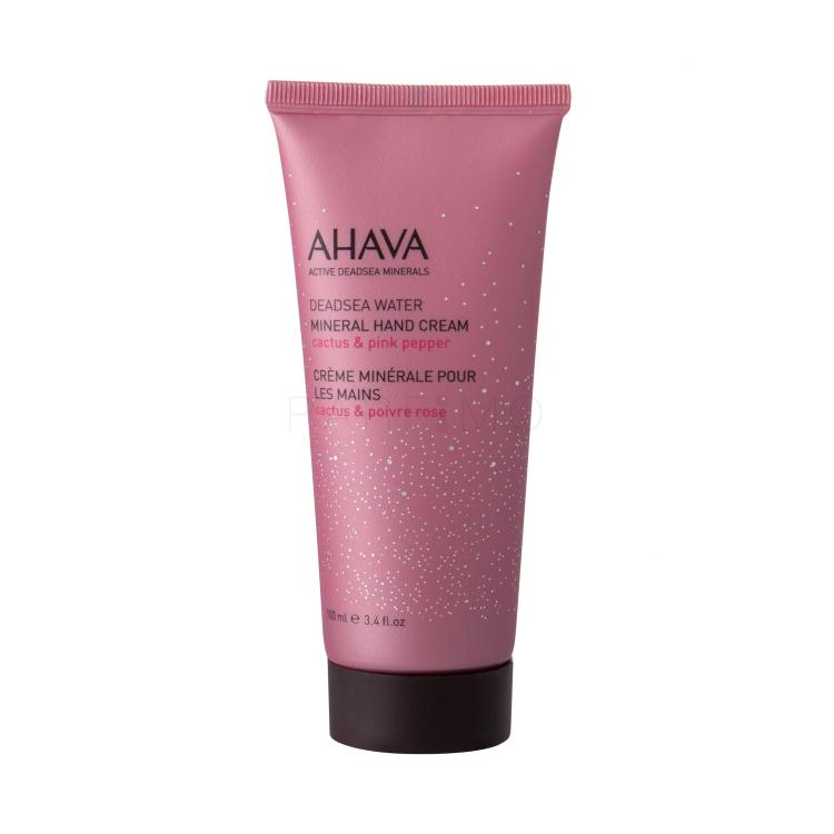 AHAVA Deadsea Water Mineral Hand Cream Cactus &amp; Pink Pepper Handcreme für Frauen 100 ml