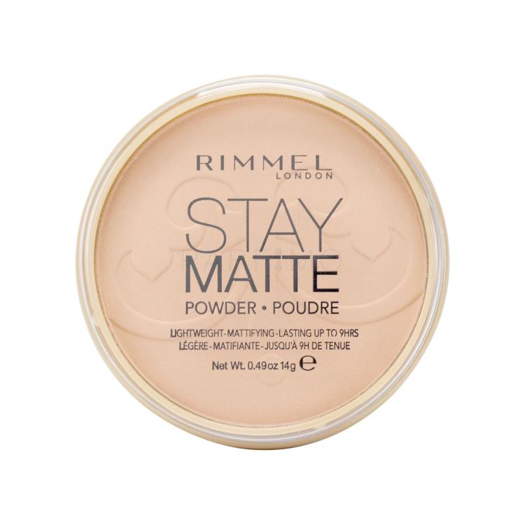 Rimmel London Stay Matte Puder für Frauen 14 g Farbton  004 Sandstorm