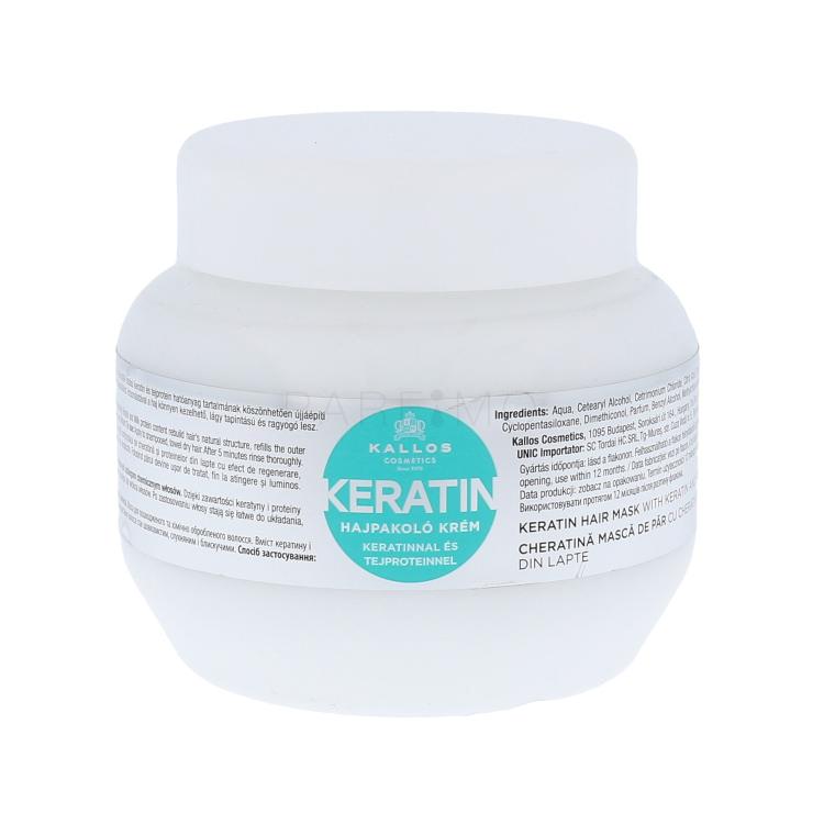 Kallos Cosmetics Keratin Haarmaske für Frauen 275 ml