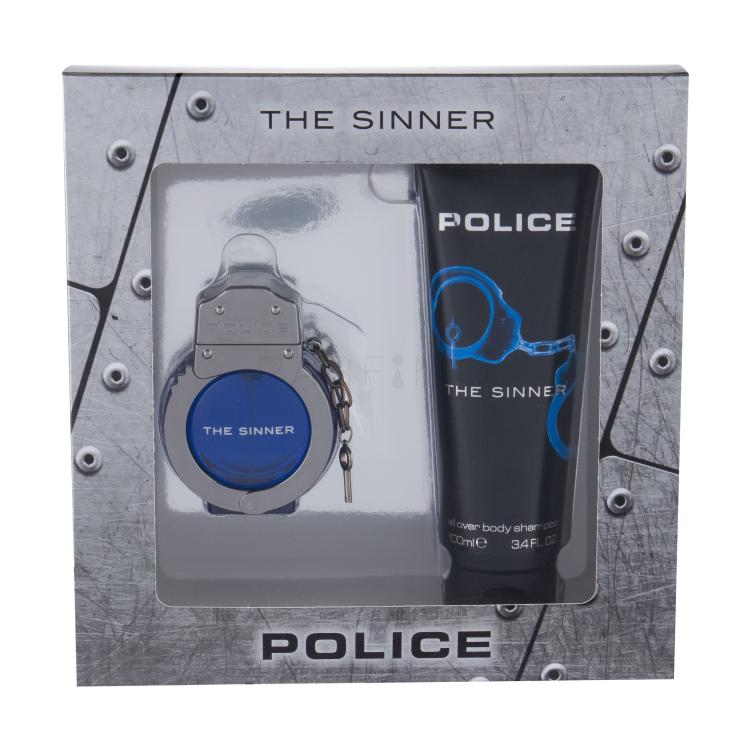 Police The Sinner Geschenkset Edt 30 ml + Duschgel 100 ml