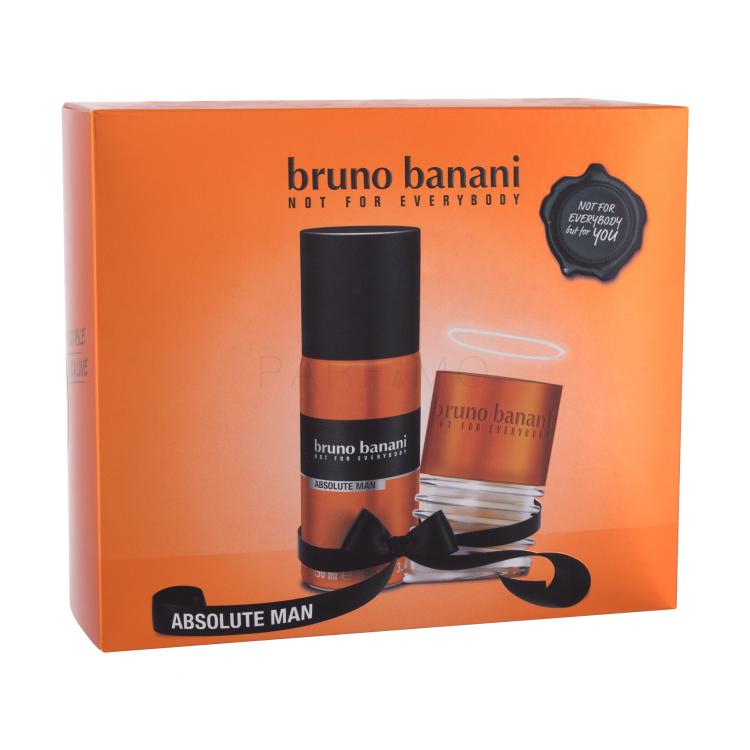 Bruno Banani Absolute Man Geschenkset Edt 30 ml + Deodorant 150 ml