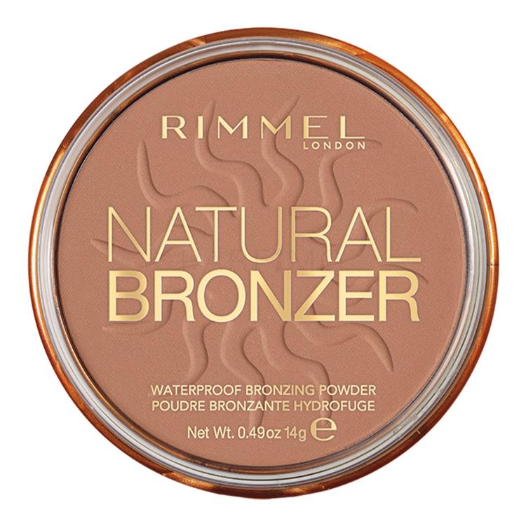 Rimmel London Natural Bronzer SPF15 Bronzer für Frauen 14 g Farbton  022 Sun Bronze